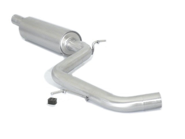 Scarico Sportivo Centrale Silenziato Ragazzon inox 76mm per VOLKSWAGEN GOLF MK8 ( 2020 >> ) GOLF MK7 ( 2013 >> 2019 )