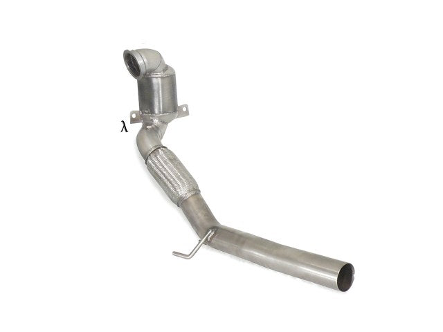 Scarico Sportivo Downpipe 300 celle Ragazzon inox per VOLKSWAGEN POLO MK6 GTI ( 2017 >> )
