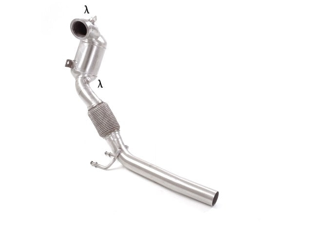 Scarico Sportivo Downpipe 200 celle Ragazzon per AUDI A3 8V ( 2017 >> 2020 ) A3 8Y ( 2020 >> )