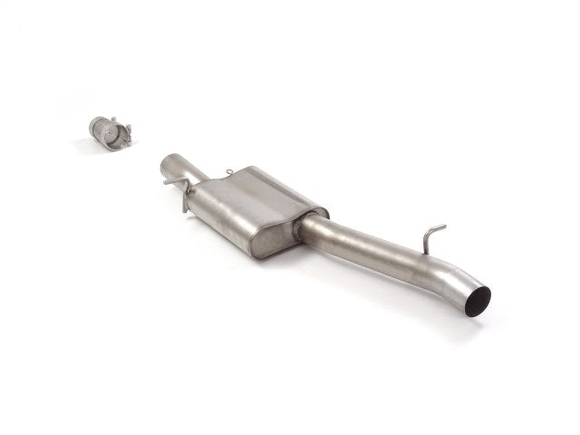 Scarico Sportivo Centrale silenziato Ragazzon inox per AUDI S3 8V ( 2013 >> 2020 )