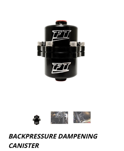 Backpressure dampening