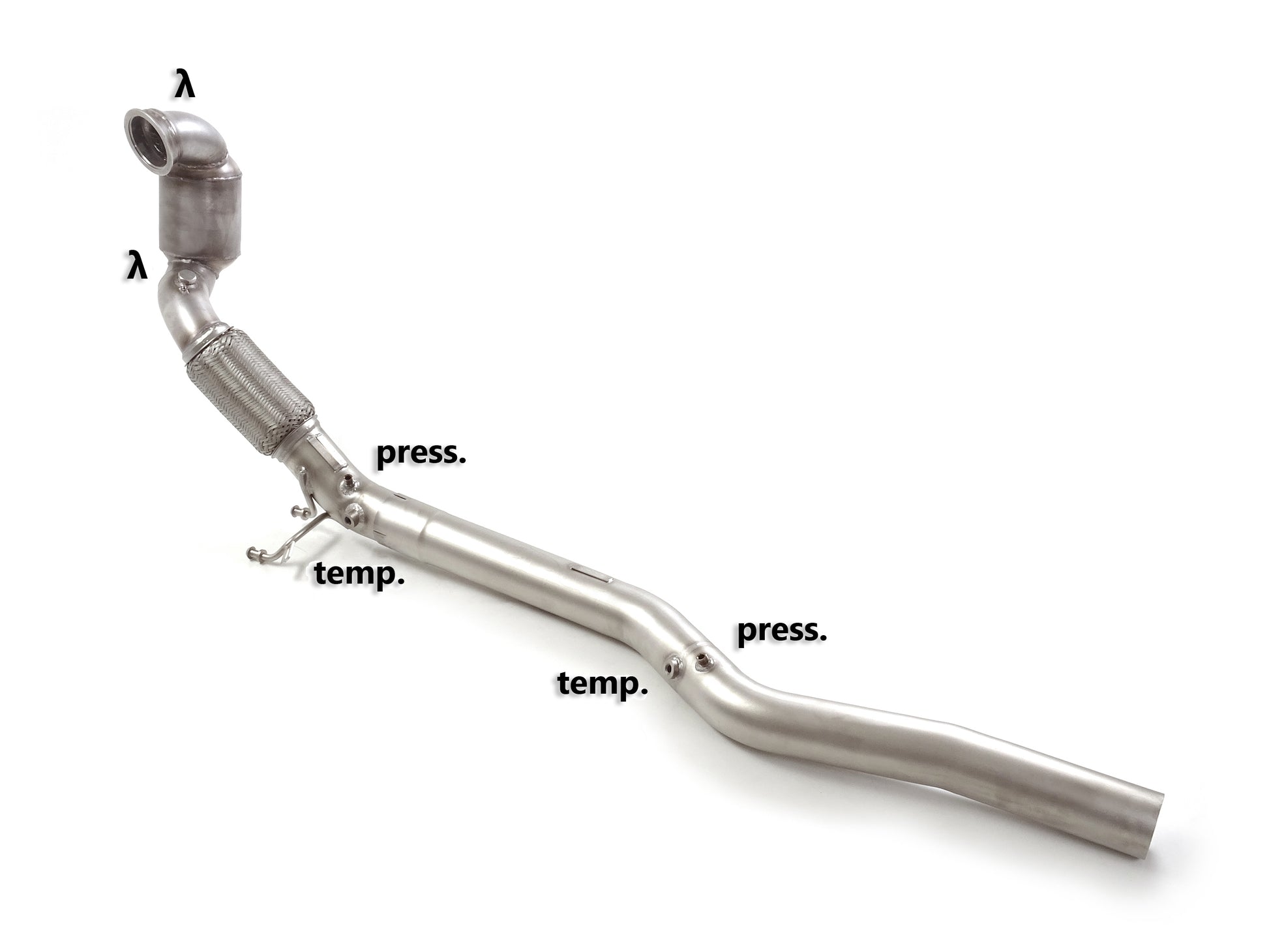 Scarico Sportivo Downpipe 200 celle Ragazzon per AUDI S3 8Y ( 2020 >> )