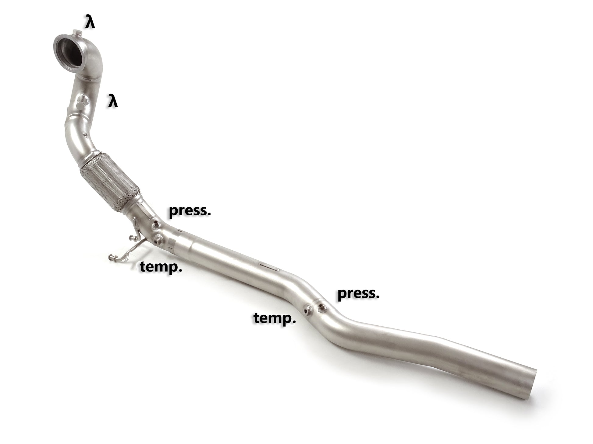 Scarico Sportivo Downpipe skat Ragazzon per AUDI S3 8Y ( 2020 >> )
