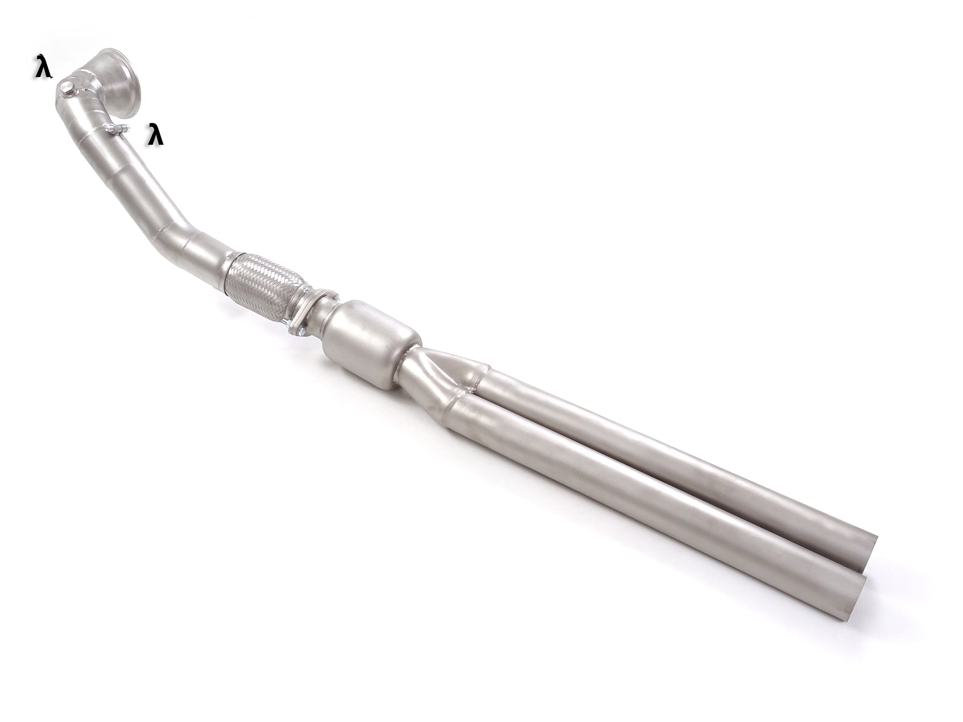 Scarico Sportivo Downpipe skat Ragazzon inox per Audi TT RS 8S ( 2016 >> 2018 )