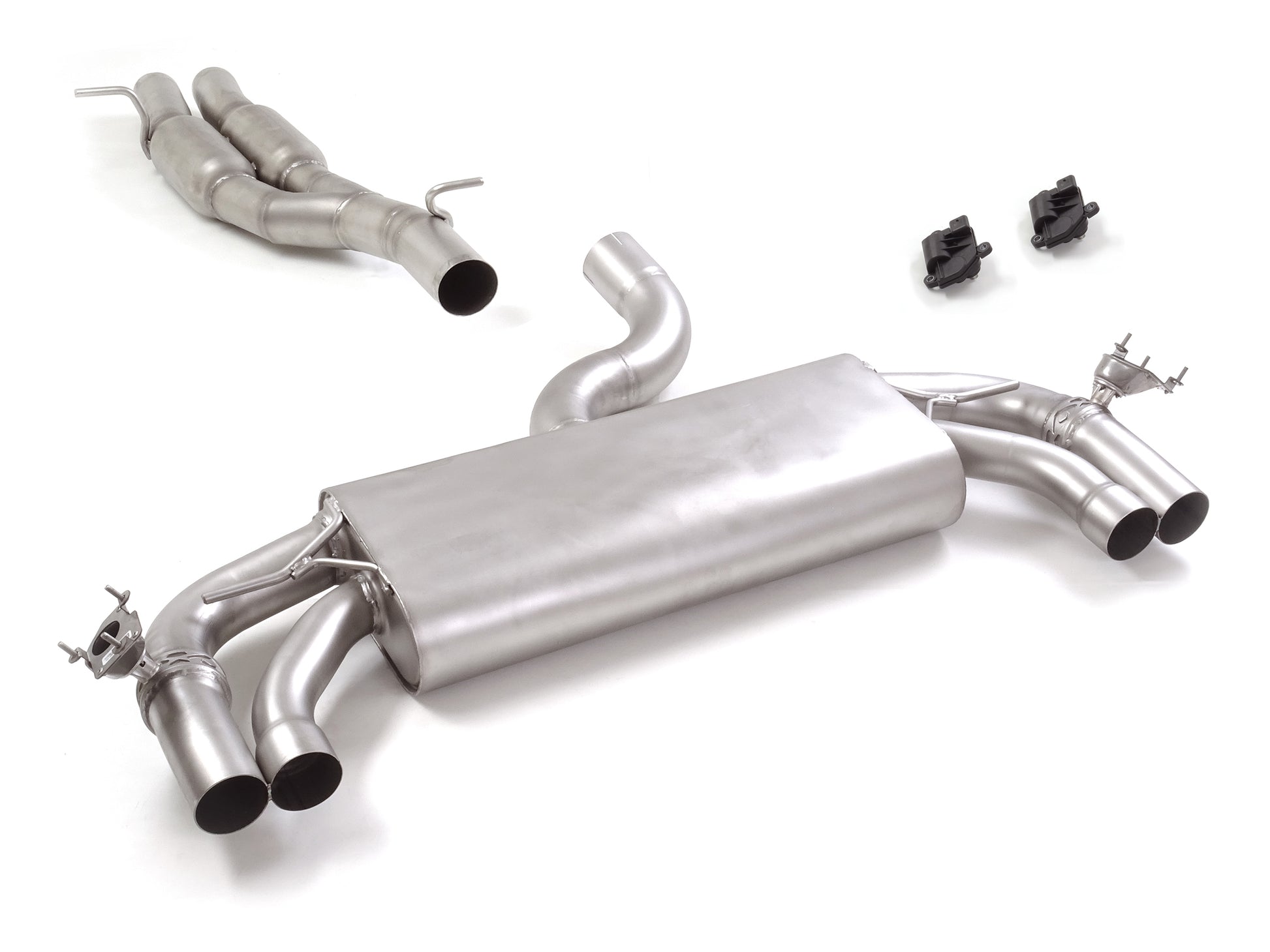 Scarico Sportivo Centrale silenziato + Posteriore con Valvole Ragazzon inox per AUDI RS3 8Y GY ( 2021 >> )
