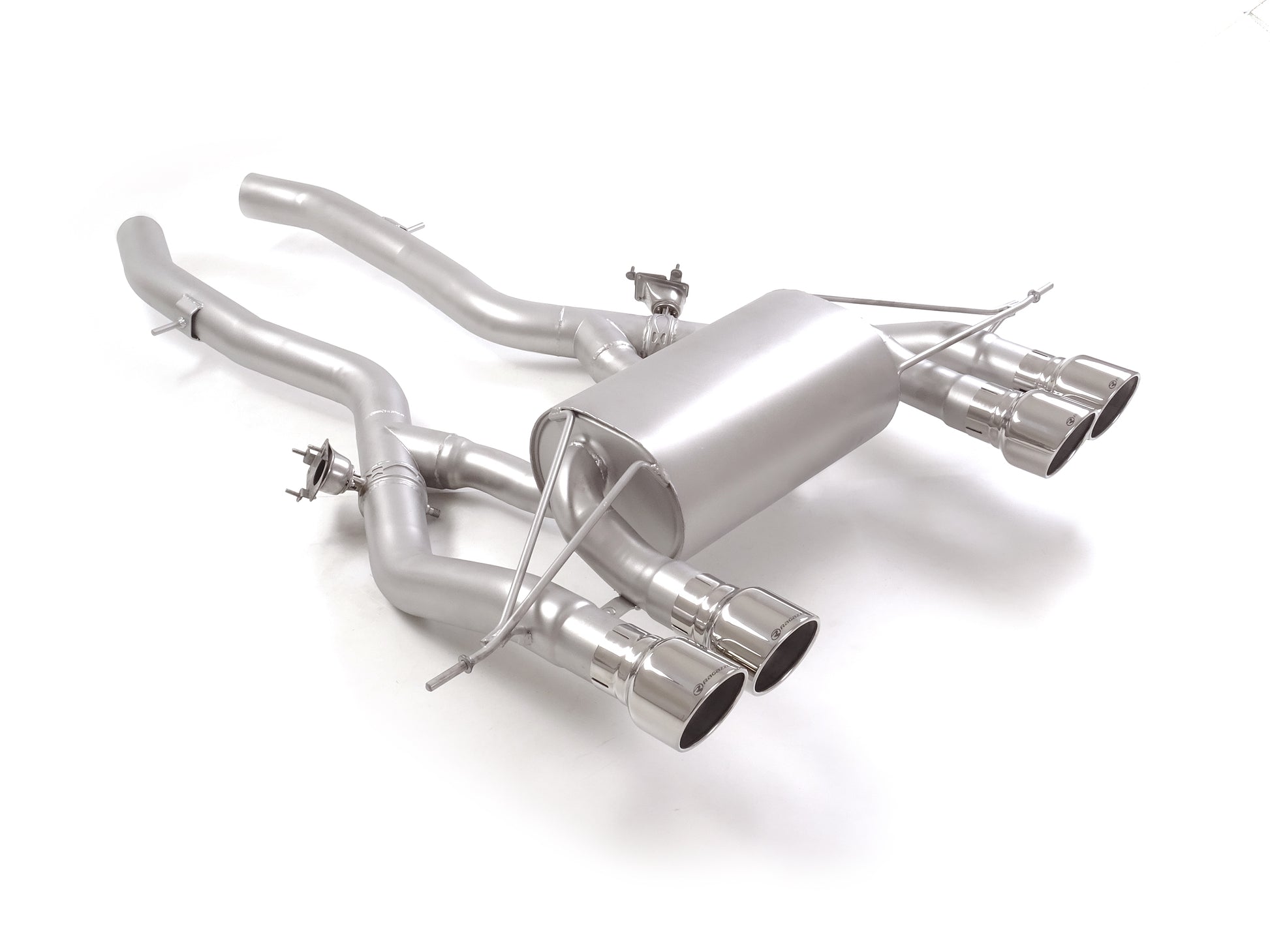 Scarico Sportivo Posteriore Ragazzon inox Silenziato con Valvole per BMW M3 G80-81 ( 2021 >> ) M4 G80 ( 2020 >> )