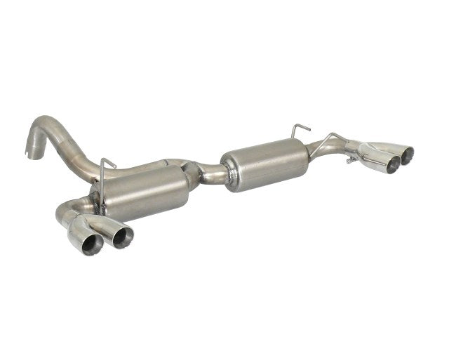 Scarico Sportivo Posteriore silenziato Ragazzon 4 Terminali Sport Line per ABARTH 500 1.4 TJET ( 2008 >> )