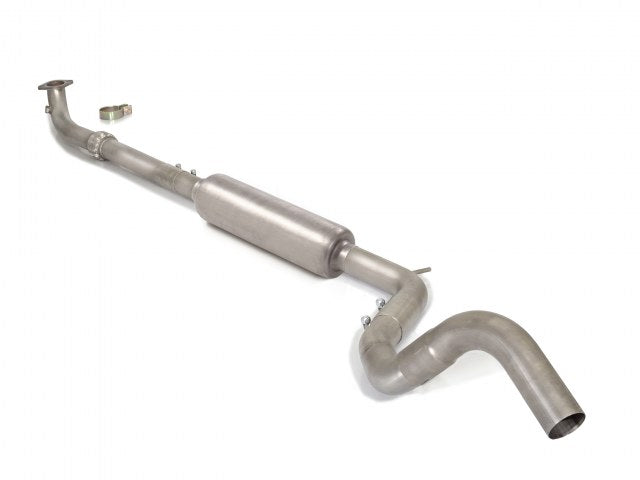 Scarico Sportivo Centrale Ragazzon inox per ABARTH 500 1.4 TJET ( 2008 >> )