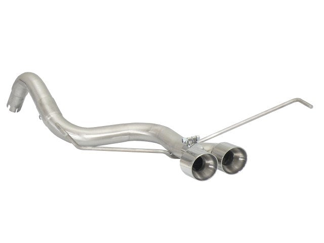 Scarico Sportivo Posteriore libero Ragazzon Terminali Centrali per ABARTH 500 1.4 TJET ( 2008 >> )